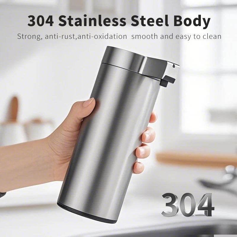 Kitchen Soap Machine Automatic Sensor Out of Hand Sanitizer Smart Electric Body Wash Soap Dispenser 304 Stainless Steel
