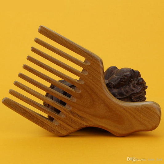 Wood comb