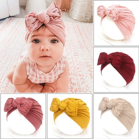 Turban Style Headwrap for Baby Girls