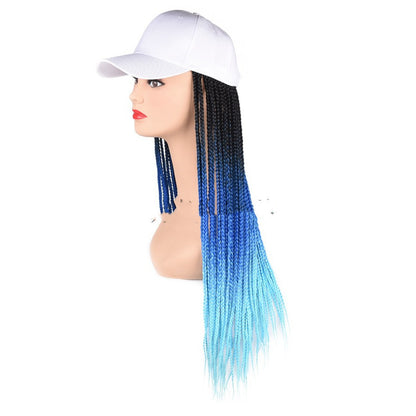 Wearing Color Braided Hair Rope Fashion Cap Braid Hair