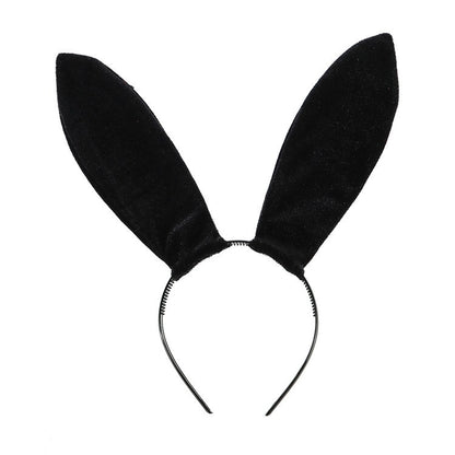 Velvet Rabbit Ears Headband Headband Christmas And Halloween Hair Accessories