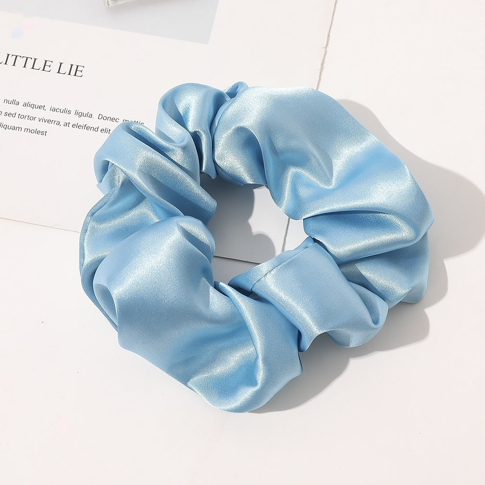 Silk Large Intestine Silk Sweet Satin High-end Hair Ring