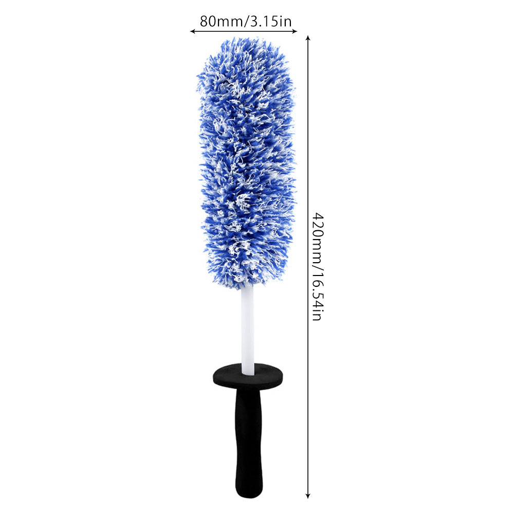 Car Wheel Tire Rim Detailing Cleaning Brush Microfiber Auto Care Washing Tool