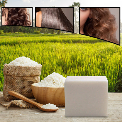 Rice Care Softening Repair Split Ends Shampoo Nourishing Hair Soap