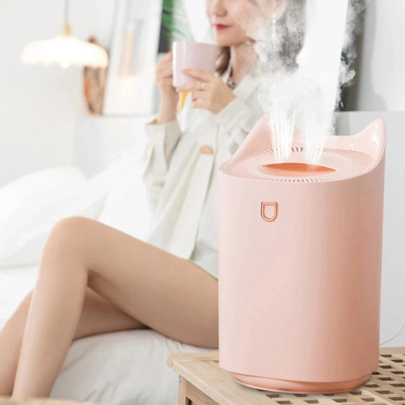 3L Ultrasonic Aromatherapy Diffuser with LED Light- Double Nozzle for Essential Oils Air diffuser Humidificadores Difusor Smell