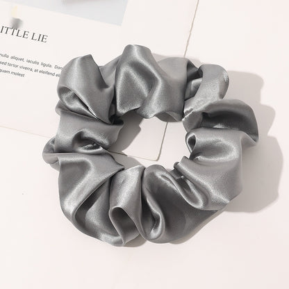 Silk Large Intestine Silk Sweet Satin High-end Hair Ring