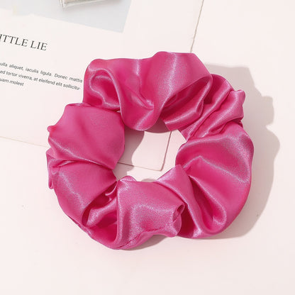 Silk Large Intestine Silk Sweet Satin High-end Hair Ring