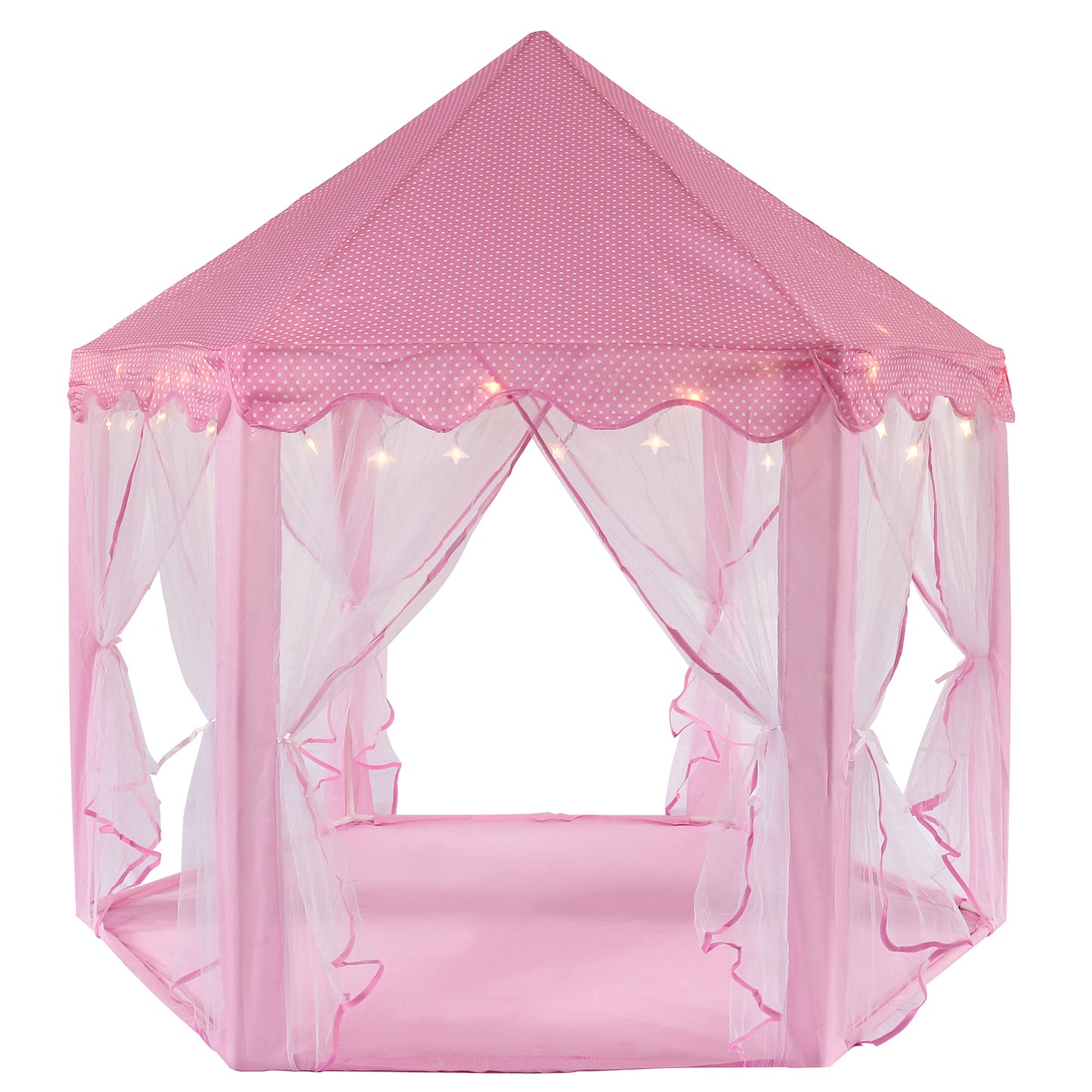 Light Up Tent Pink Fairy Princess Large House Indoor Outdoor