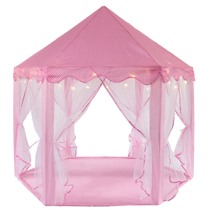 Light Up Tent Pink Fairy Princess Large House Indoor Outdoor