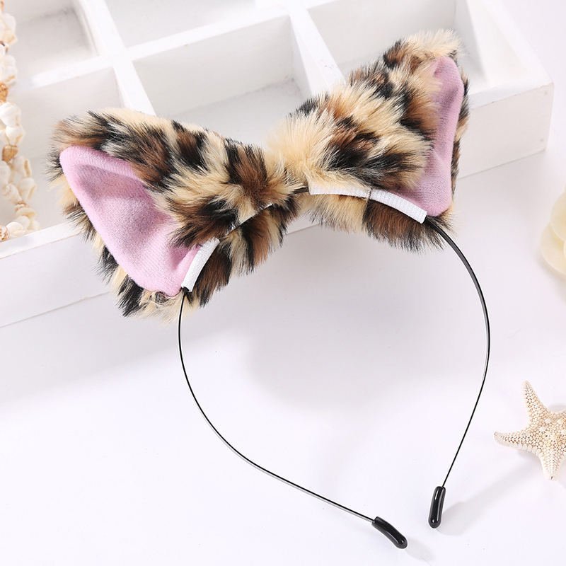 Plush Cat Ears Headband