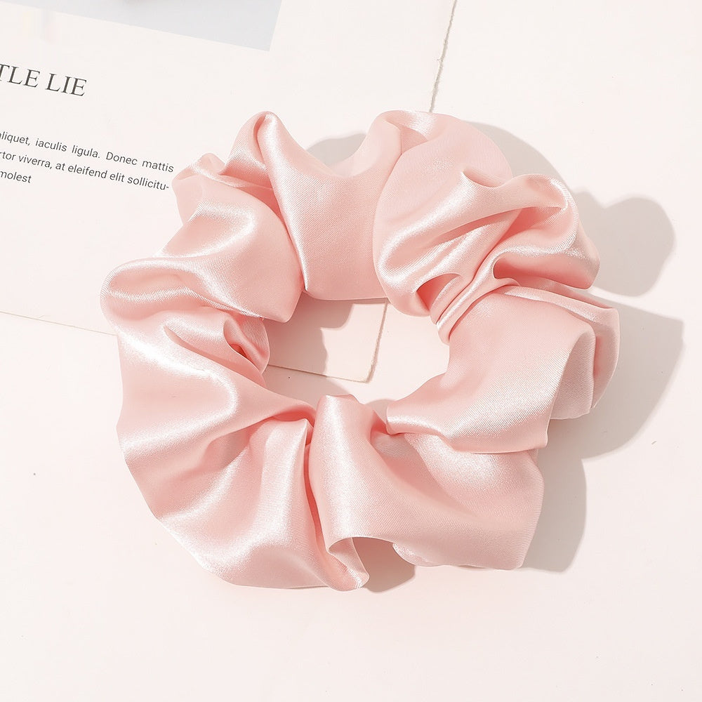 Silk Large Intestine Silk Sweet Satin High-end Hair Ring