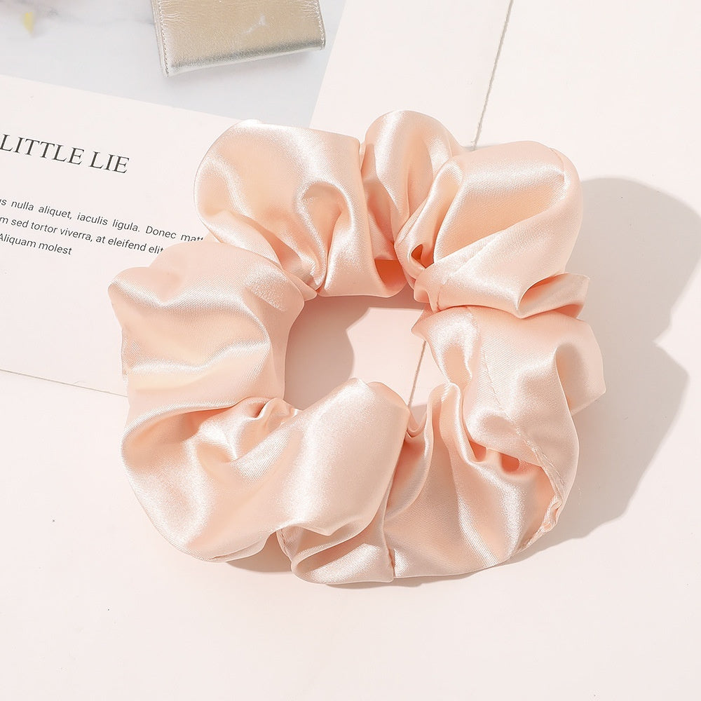 Silk Large Intestine Silk Sweet Satin High-end Hair Ring