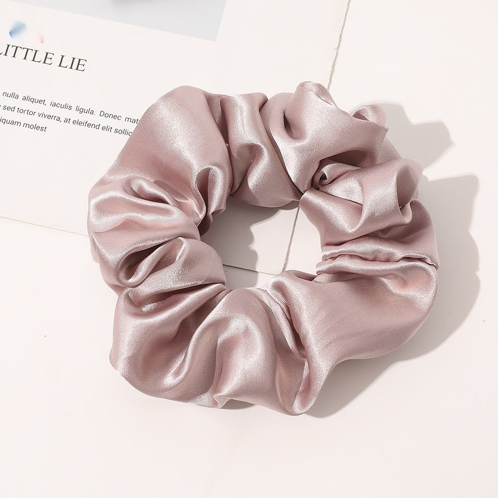 Silk Large Intestine Silk Sweet Satin High-end Hair Ring