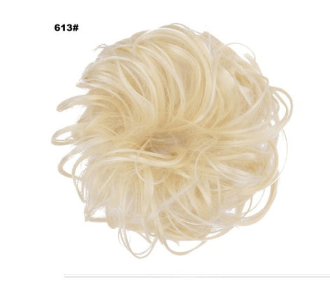 Wig hair ring chicken tail