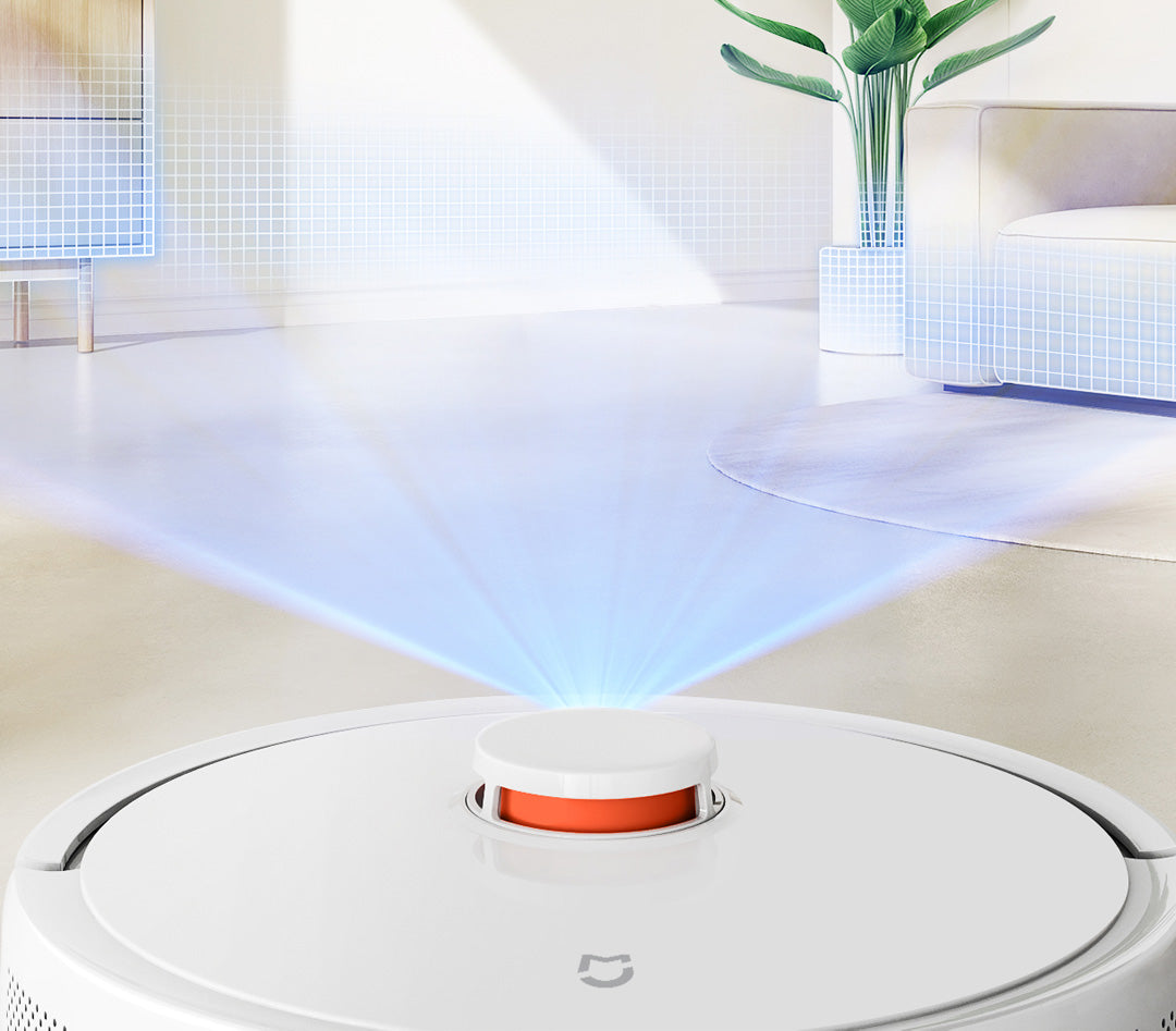 XIAOMI MIJIA Robot Vacuum Cleaners Mop 3C Pro Enhanced Edition Plus C103 5000PA Suction Sweeping Washing Mop APP Smart Planned