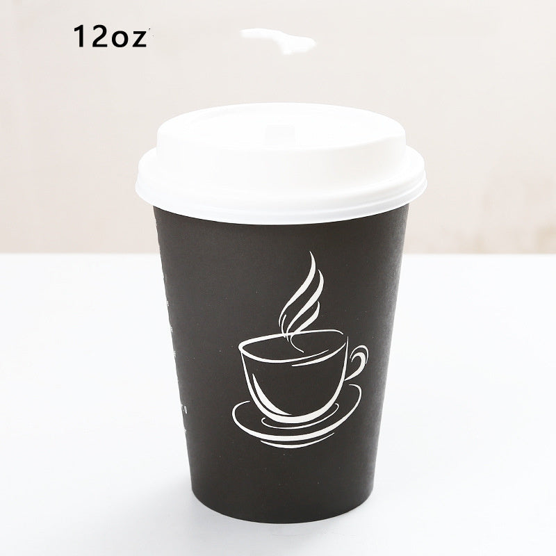 Oz Disposable Thickened Paper Cup Of Coffee