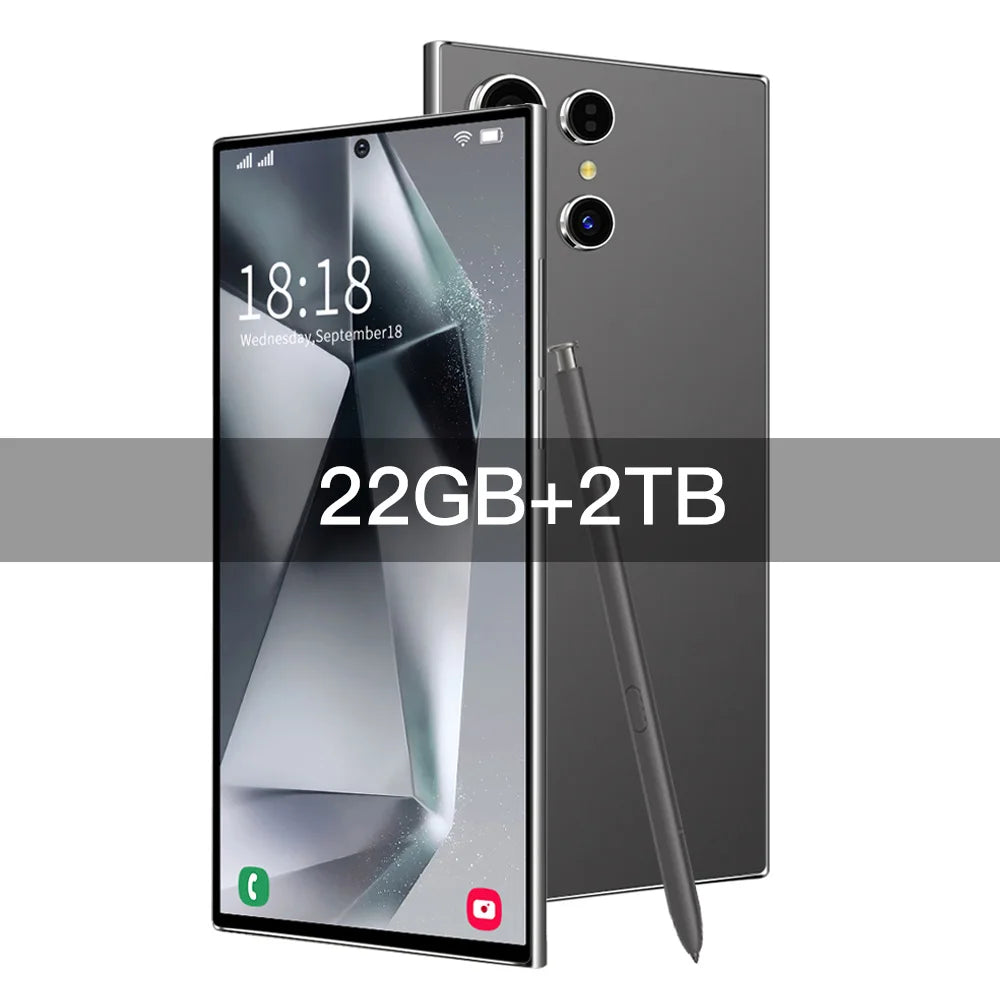 2025 Global version Mobile Phones S25 Ultra 7.3HD Cellphones 22G+2T Original Smartphone Dual SIM Android 14 7800mAh 5G Phone