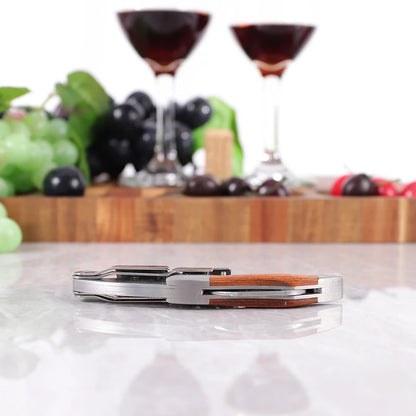 Wine Opener, Professional Waiters Corkscrew,  Bottle Opener and Foil Cutter Gift for Wine Lovers