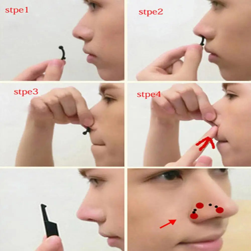 2 Sets Nose Up Lifting Nose Shaper Lifter Nose Slimmer Nose Corrector Nose Bridge Straightener Beauty Tool 3 Size Pain Free