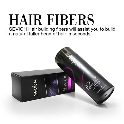 Sevich 2pcs/lot 10 Colors Hair Building Fiber Set Hair Loss Product Keratin Powders Hair Regrowth Treatment With Applicator