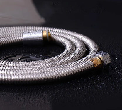 5m 304 Stainless Steel Shower Hose High Quality faucet hose flexible shower Hose thick Silicone Bathroom 3 meter shower hose