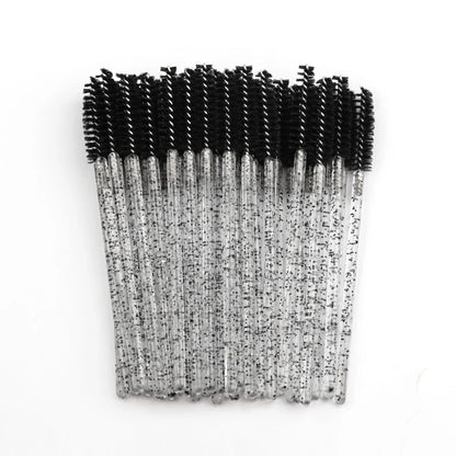 5-50PCS Crystal Eyelashes Brush Comb Eye Lashes Extension Mascara Wands Makeup Professional Makeup Beauty Tool Eye lashes Brush