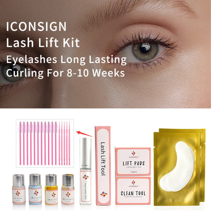 ICONSIGN Lash Lift Kit Dropshipping Lash Lifting Set Eyelash Serum Calia Enhancer Eyelash Perm Eyes Beauty Makeup Tools