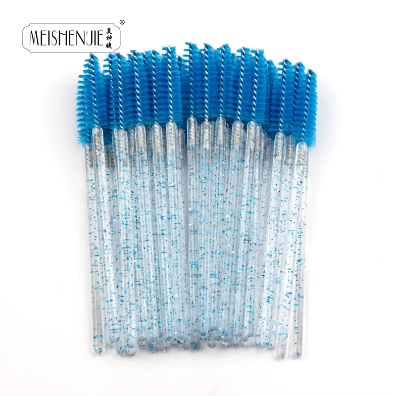 5-50PCS Crystal Eyelashes Brush Comb Eye Lashes Extension Mascara Wands Makeup Professional Makeup Beauty Tool Eye lashes Brush