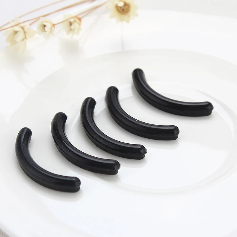 10/20/30 Pcs/set Black Replacement Eyelash Curler Refill Silicone Pads Makeup Curling Styling Tools Eyelash Replacement Tool