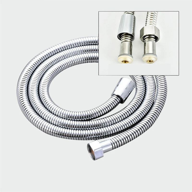 5m 304 Stainless Steel Shower Hose High Quality Faucet Hose Flexible Shower Hose Thick Silicone Bathroom 3 Meter Shower