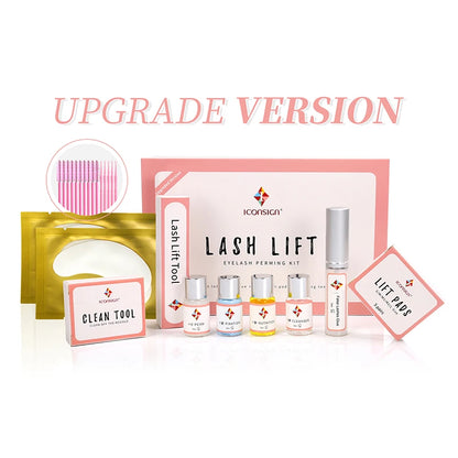 5 Sets/lot Iconsign Upgrade Lash Lift Kit eyelash perm kit Lash Lifting Professional kit make up tools eyelash lift