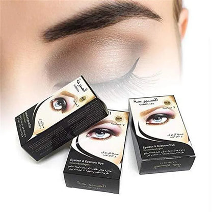 1 PC Professional Series Eyelash Eyebrow Dye Gel 15-minute Fast Tint Easy Dye Eyelash Brown Black Color Tint Cream Kit