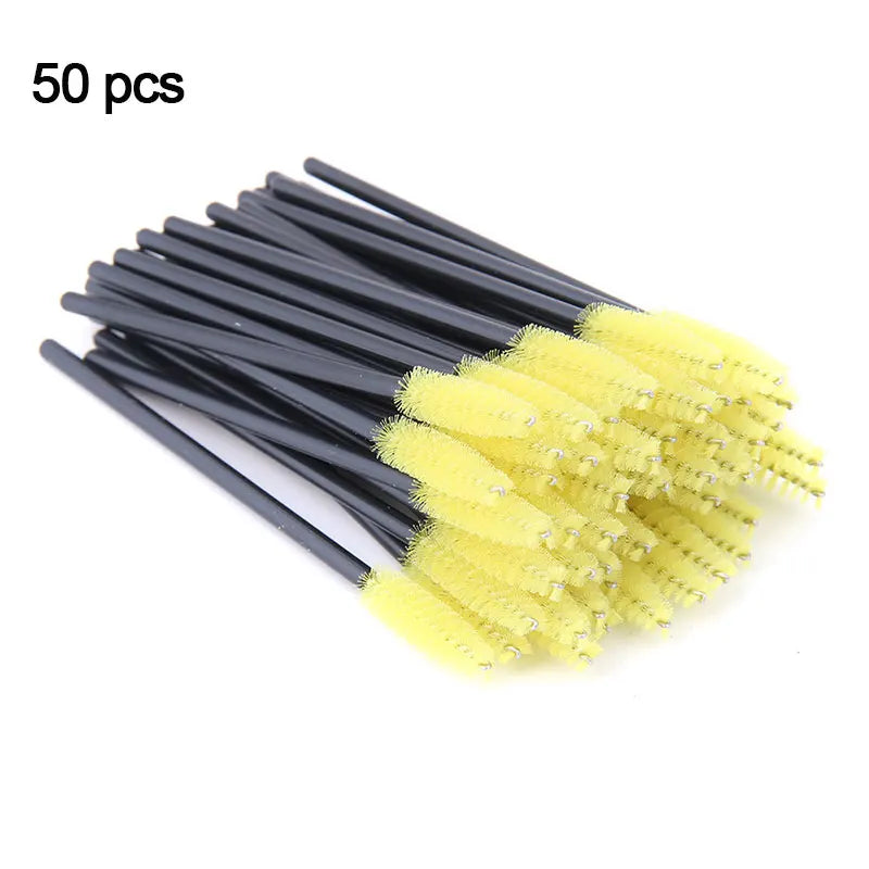 5-50PCS Crystal Eyelashes Brush Comb Eye Lashes Extension Mascara Wands Makeup Professional Makeup Beauty Tool Eye lashes Brush