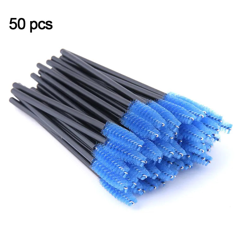 5-50PCS Crystal Eyelashes Brush Comb Eye Lashes Extension Mascara Wands Makeup Professional Makeup Beauty Tool Eye lashes Brush