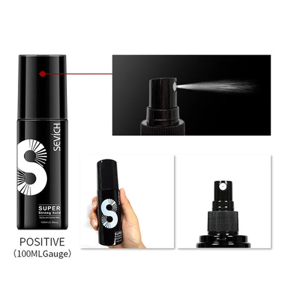 Sevich 3PCS/SET Keratin Hair Building KIT 25g Thickening Hair Fiber Spray with Pump Nozzle Hair Stlyling 100ml Hair Spray