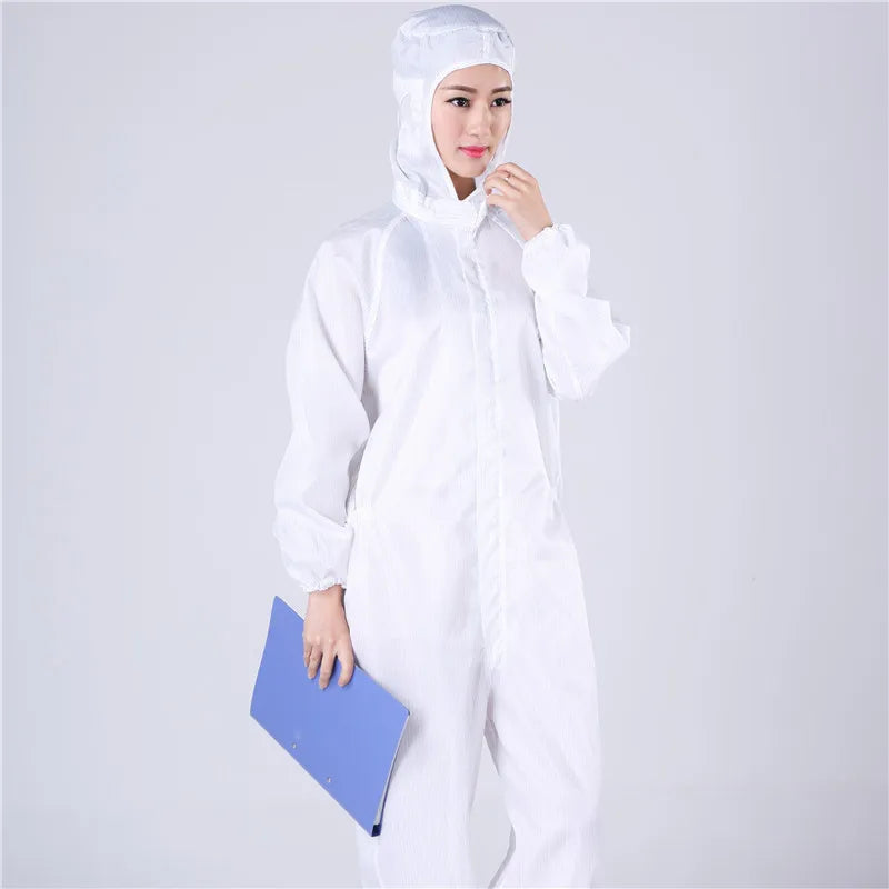 2024male Female Protective Clothing Reusable Isolation Suit Anti-static Waterproof Overall Anti-fog Workwear Спецодежда Jumpsuit