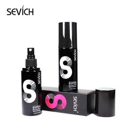 Sevich 3PCS/SET Keratin Hair Building KIT 25g Thickening Hair Fiber Spray with Pump Nozzle Hair Stlyling 100ml Hair Spray