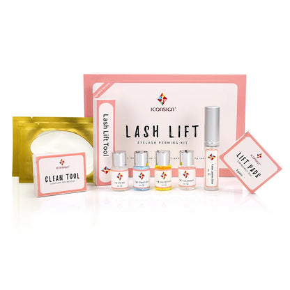 5 Sets/lot Iconsign Upgrade Lash Lift Kit eyelash perm kit Lash Lifting Professional kit make up tools eyelash lift