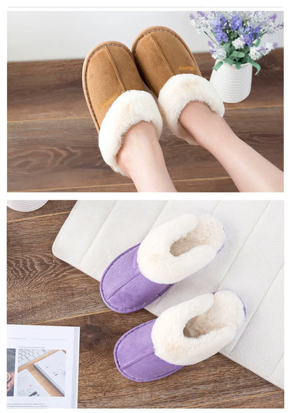 Women Winter Warm Ful Slippers Women Slippers Sheep Lovers Home Slippers Indoor Plush Size House Shoes Woman wholesale