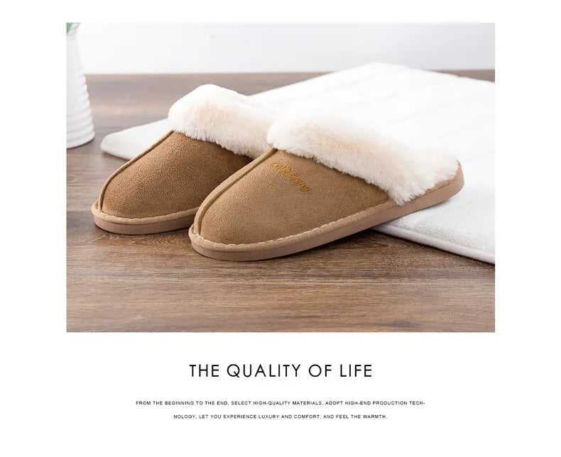 Women Winter Warm Ful Slippers Women Slippers Sheep Lovers Home Slippers Indoor Plush Size House Shoes Woman wholesale