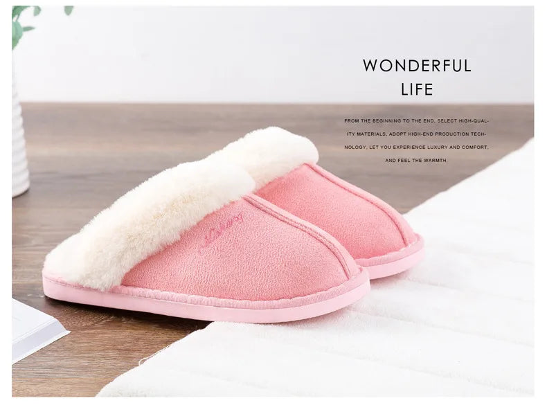 Women Winter Warm Ful Slippers Women Slippers Sheep Lovers Home Slippers Indoor Plush Size House Shoes Woman wholesale