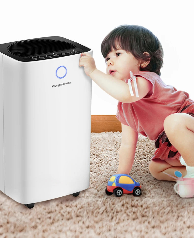 12L/D Dehumidifier Humedad Absorbedor Air Purifier Household Bedroom Small Mute Negative Ion Energy Saving