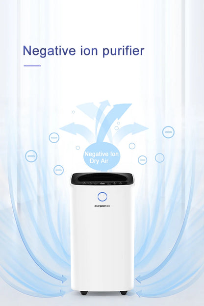 12L/D Dehumidifier Humedad Absorbedor Air Purifier Household Bedroom Small Mute Negative Ion Energy Saving