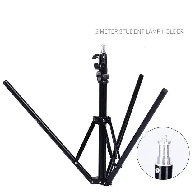 Yidoblo FS-480II 5500K Dimmable Camera Photo/Studio/Phone/Video 18"48W 480 LED Ring Light LED Lamp+ 200cm tripod +Bag Kit