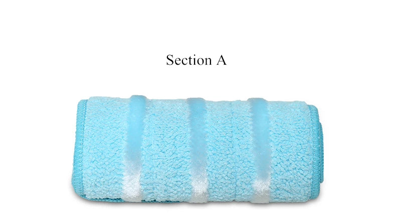 2PCS 45*14cm Floor Cleaning Replacement Mop Cloth Double Microfiber Mop Pad Household Paste Cloth Mop Pad Reusable Spraying Flat