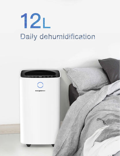 12L/D Dehumidifier Humedad Absorbedor Air Purifier Household Bedroom Small Mute Negative Ion Energy Saving