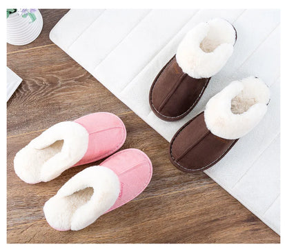 Women Winter Warm Ful Slippers Women Slippers Sheep Lovers Home Slippers Indoor Plush Size House Shoes Woman wholesale