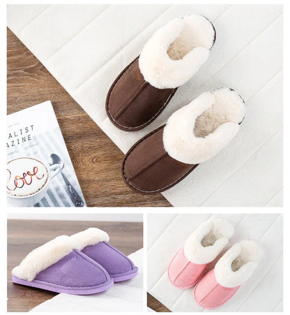 Women Winter Warm Ful Slippers Women Slippers Sheep Lovers Home Slippers Indoor Plush Size House Shoes Woman wholesale