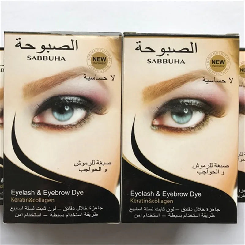 1 PC Professional Series Eyelash Eyebrow Dye Gel 15-minute Fast Tint Easy Dye Eyelash Brown Black Color Tint Cream Kit