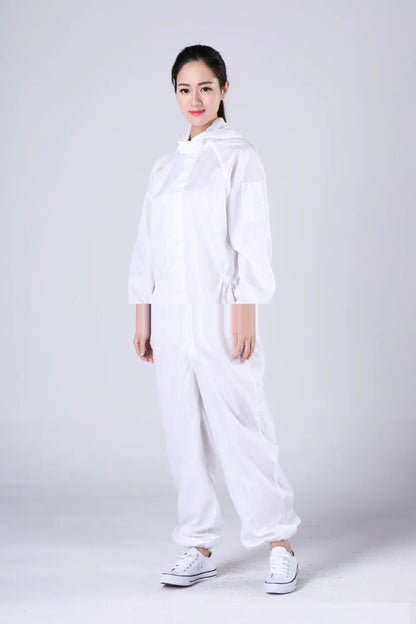 2024male Female Protective Clothing Reusable Isolation Suit Anti-static Waterproof Overall Anti-fog Workwear Спецодежда Jumpsuit